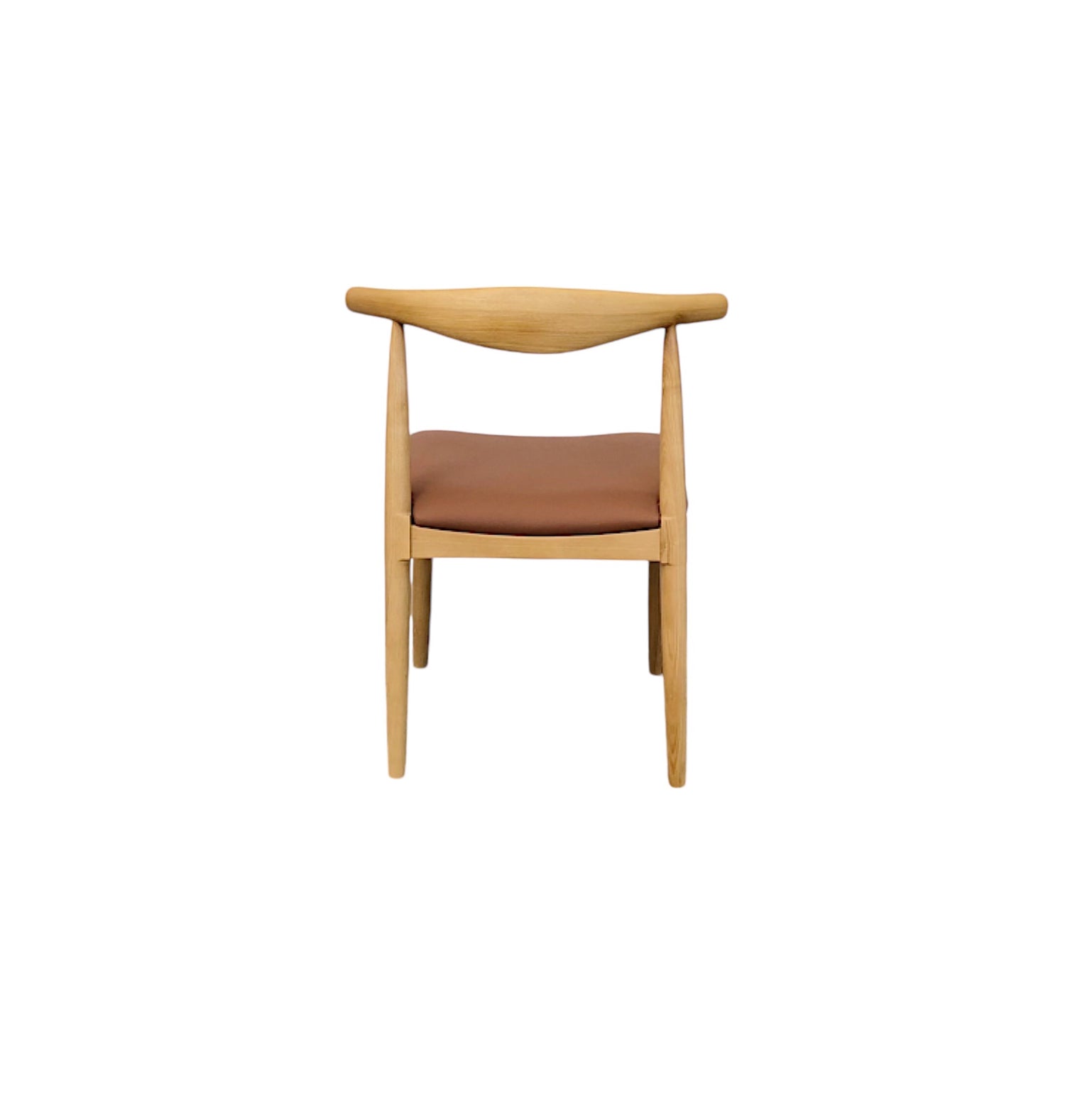 Hans Wegner Elbow Replica Dining Chair - Natural - Set of 2