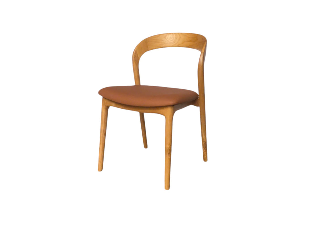 Milan Dining Chair - Natural - Set of 2