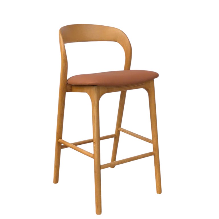 Milan Bar Stool - Natural