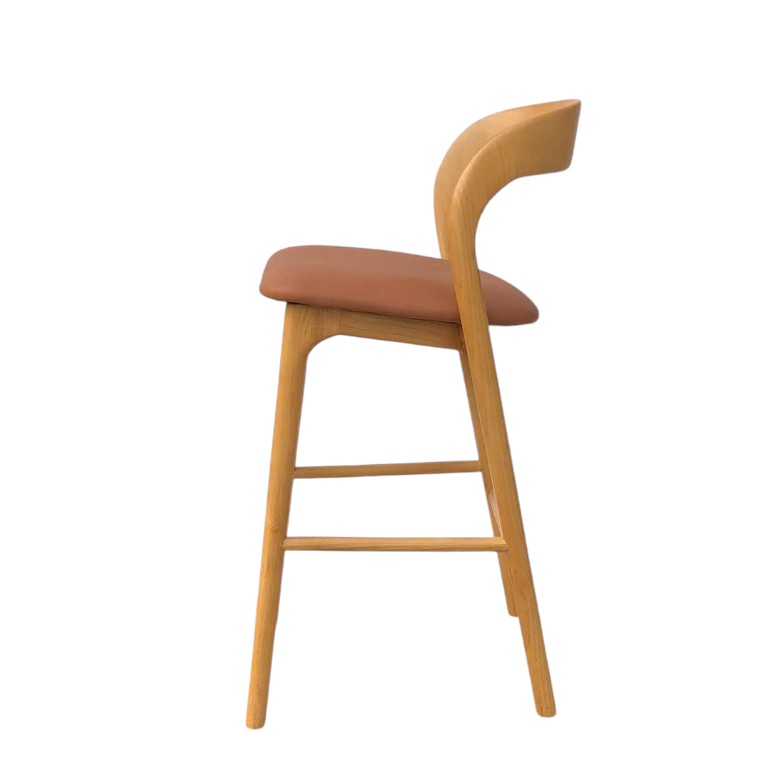 Milan Bar Stool - Natural / Tan