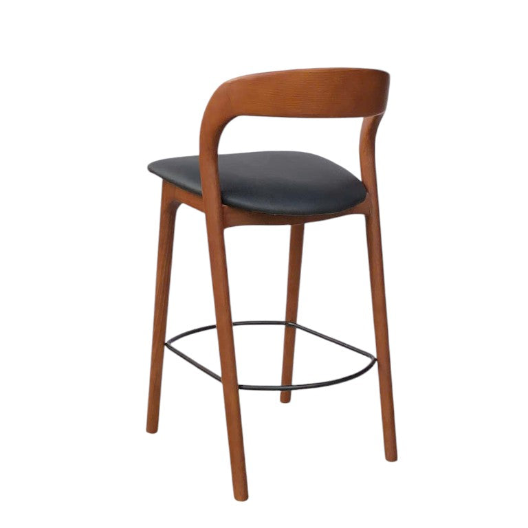 Milan Bar Stool - Walnut