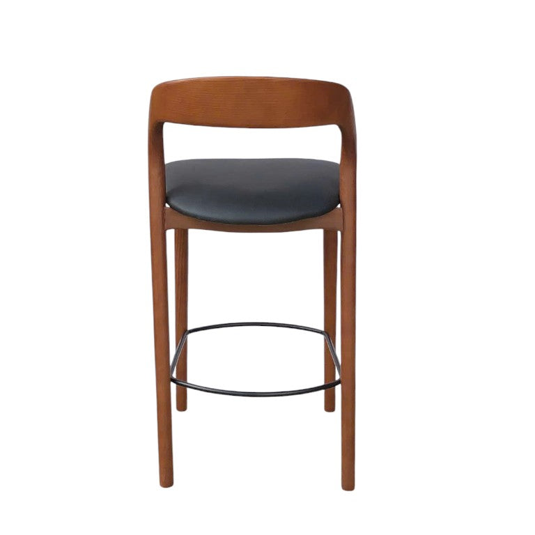 Milan Bar Stool - Walnut